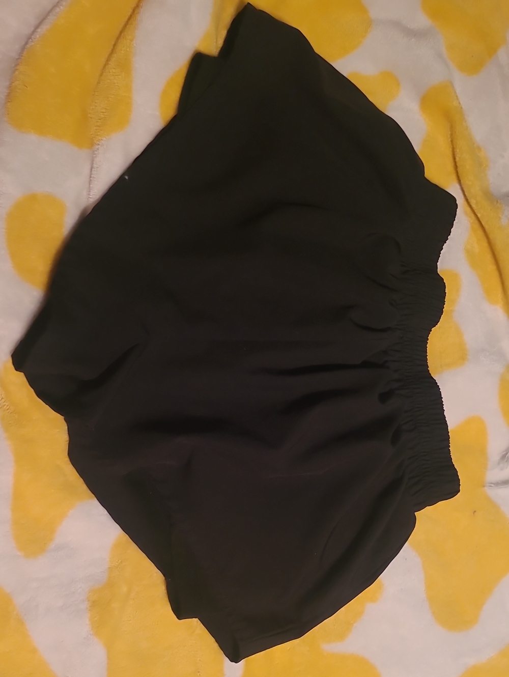 SHEIN Black High-Waist Athletic Shorts